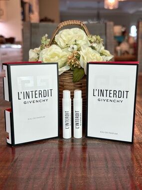 NEW Givenchy L’INTERDIT Sample SPRAY Duo!
